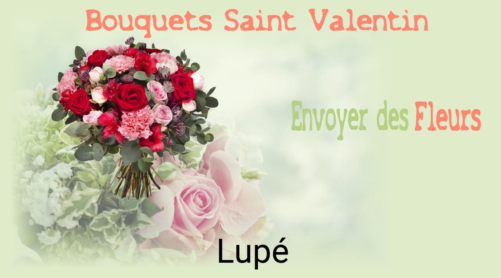 Roses de Saint-Valentin livrées à Lupé